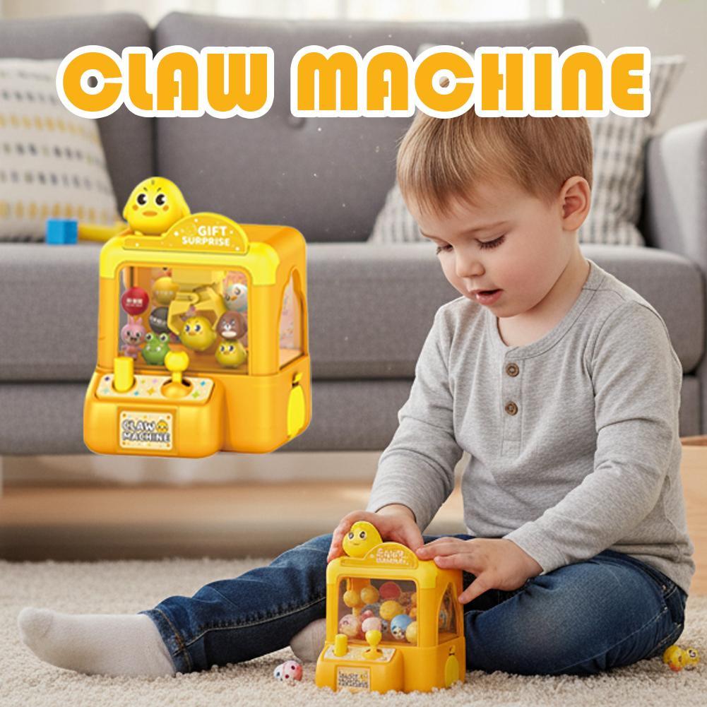 Vending Game - Niedliche Arcade-Greifautomaten-Spielzeuge, elektronisches Arcade-Spiel, verstellbare Puppen-Greifmaschine,