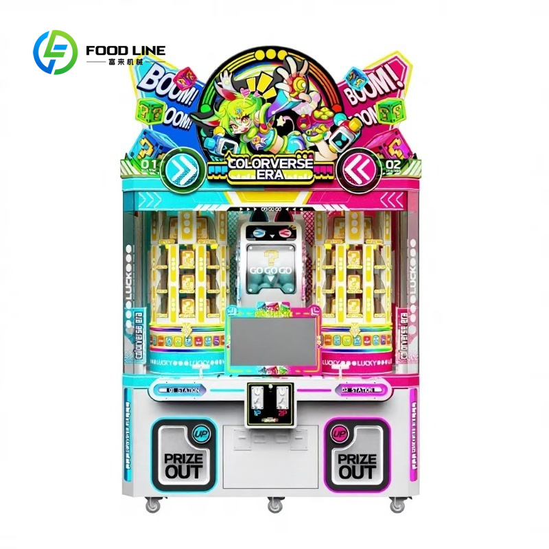 Vending Game - Maßgefertigter Münz- und Scheinbetriebener Mystery-Box-Spielautomat Angepasster