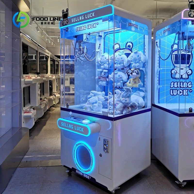Vending Game - Maßgefertigte Münzbetriebene Metall-Greifautomaten, Plüschtier-Verkaufsautomat für Vergnügungsparks,