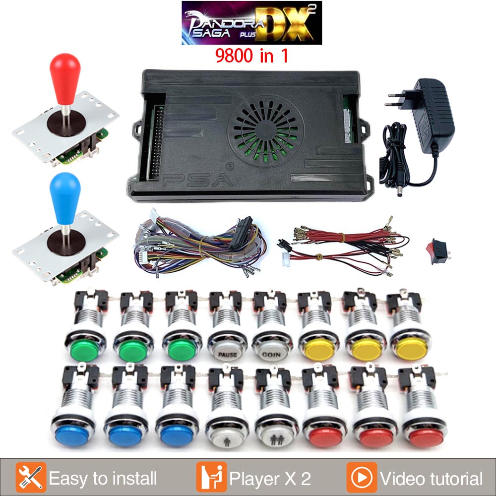 9800 in 1 Pandora Saga DX 2 Ar – Trackball Controller Arcade Bewertung und Preis