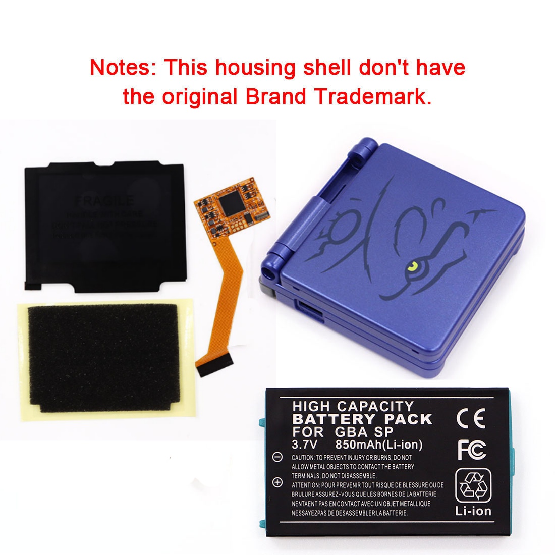 Für GBA SP 3,7V Akku-Pack V2 B – Lcd Screen Arcade Bewertung und Preis