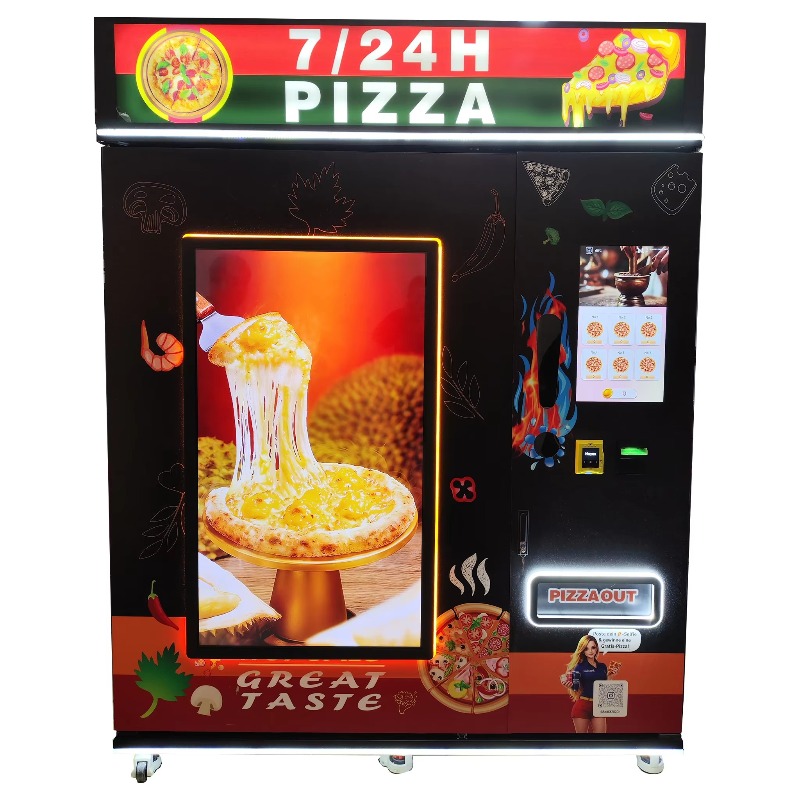 Maßgefertigter Pizza-Verkaufsa – Vending Machine Qr Code Bewertung und Preis