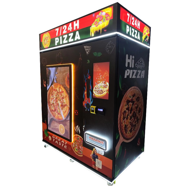 Maßgefertigter Pizza-Verkaufsa – Vending Machine Qr Code Bewertung und Preis