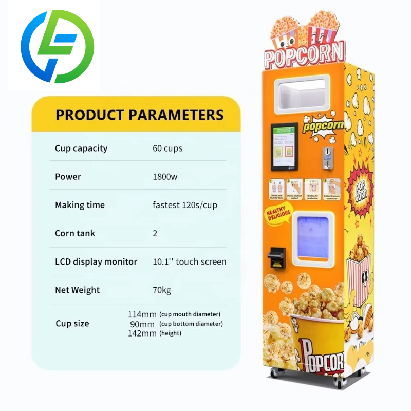 Maßgefertigter Neuer Automatis – Popcorn Vending Machine Bewertung und Preis