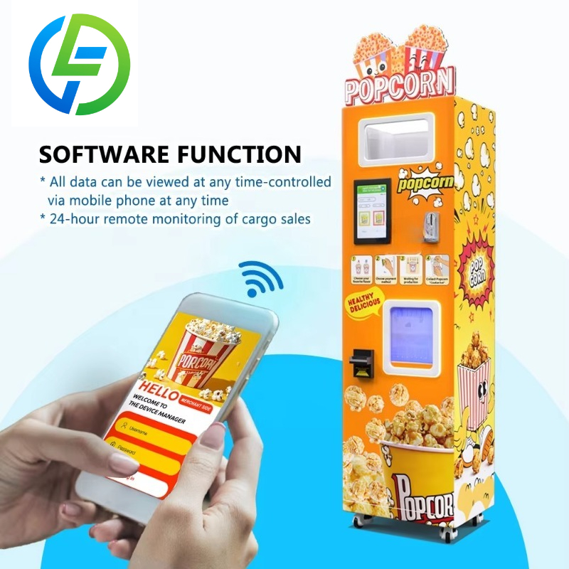 Maßgefertigter Neuer Automatis – Popcorn Vending Machine Bewertung und Preis